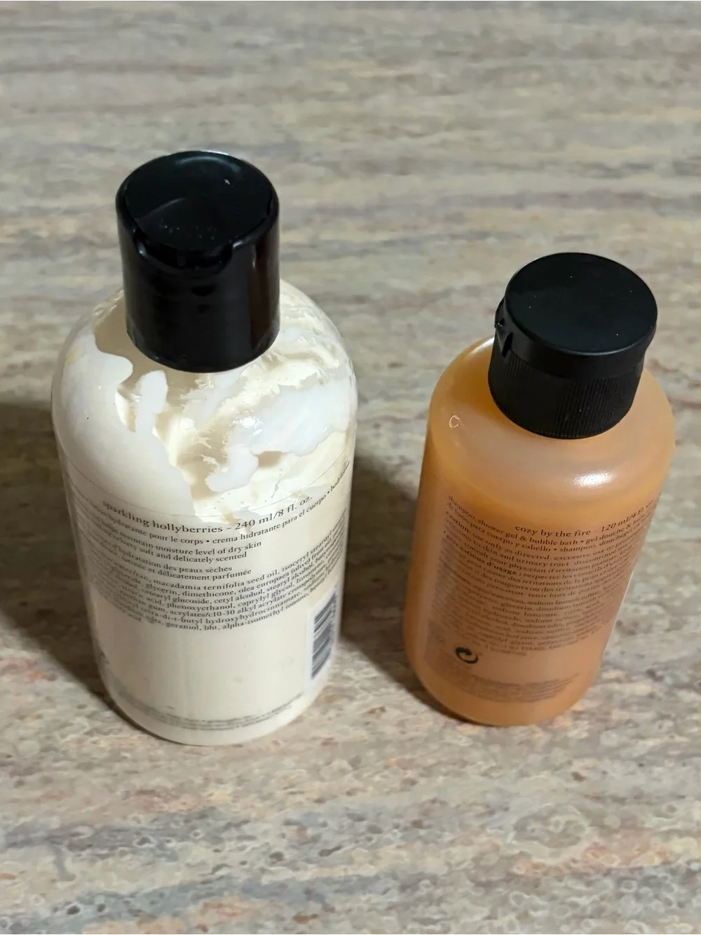 Philosophy Hollyberries Sparkling Body Lotion & Cozy by the Fire Bath Duo